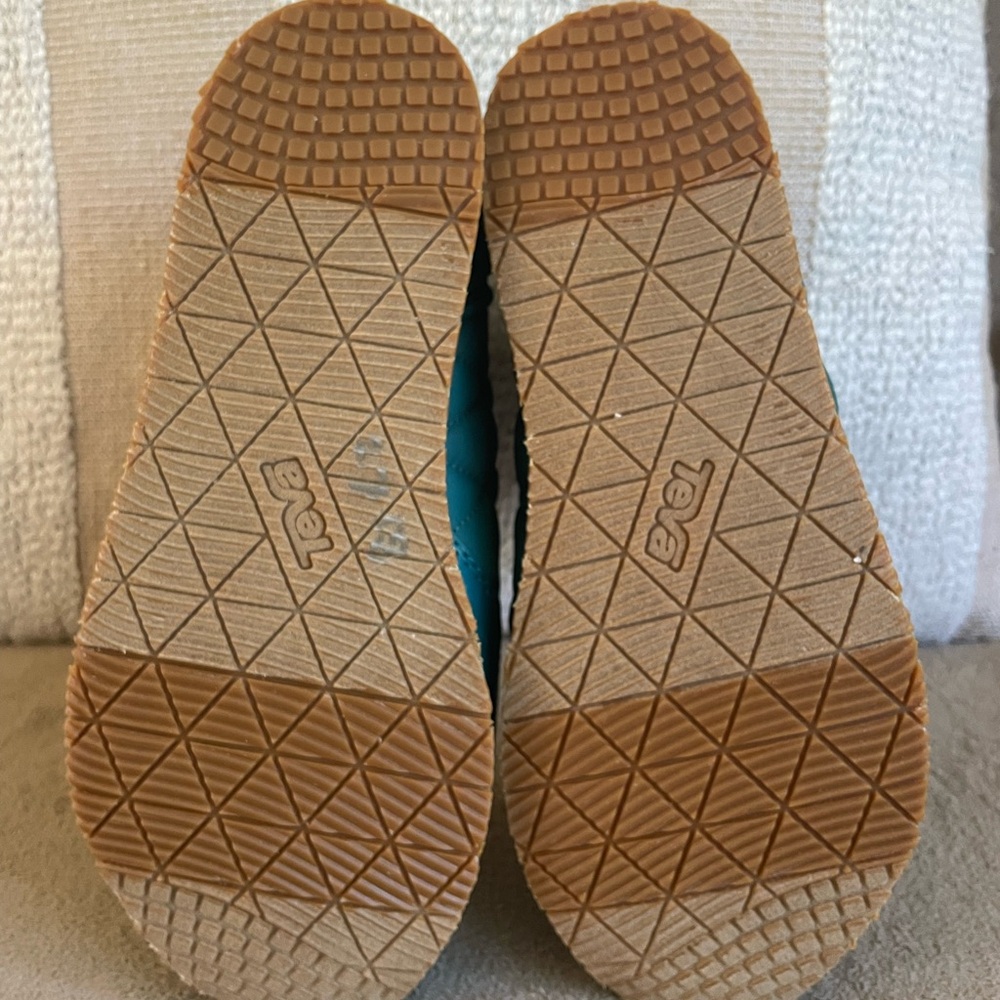 Teva Turquoise Quilted Ankle Boots - Picture 4 of 6